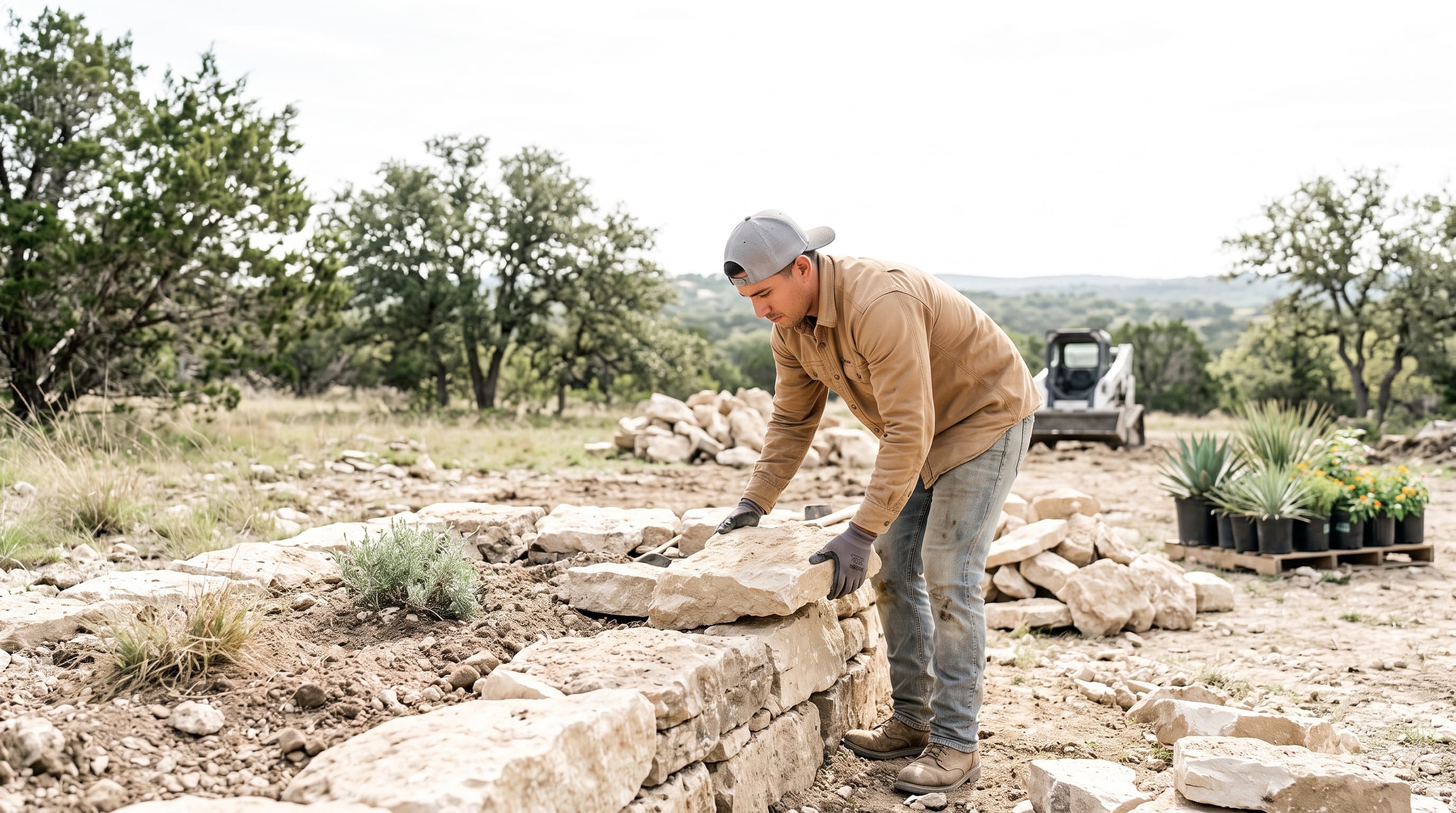 Landscaping in Rockwall Ranch: Designs That Work on New Braunfels Lots